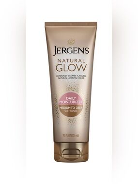 Jergens Natural Glow Daily Moisturizer Fair to Medium ~ 7.5 fl.oz.
